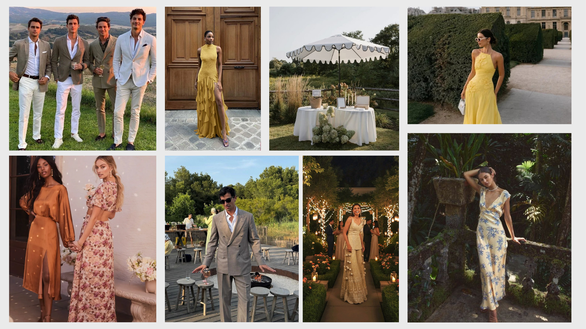 Welcome Party Moodboard